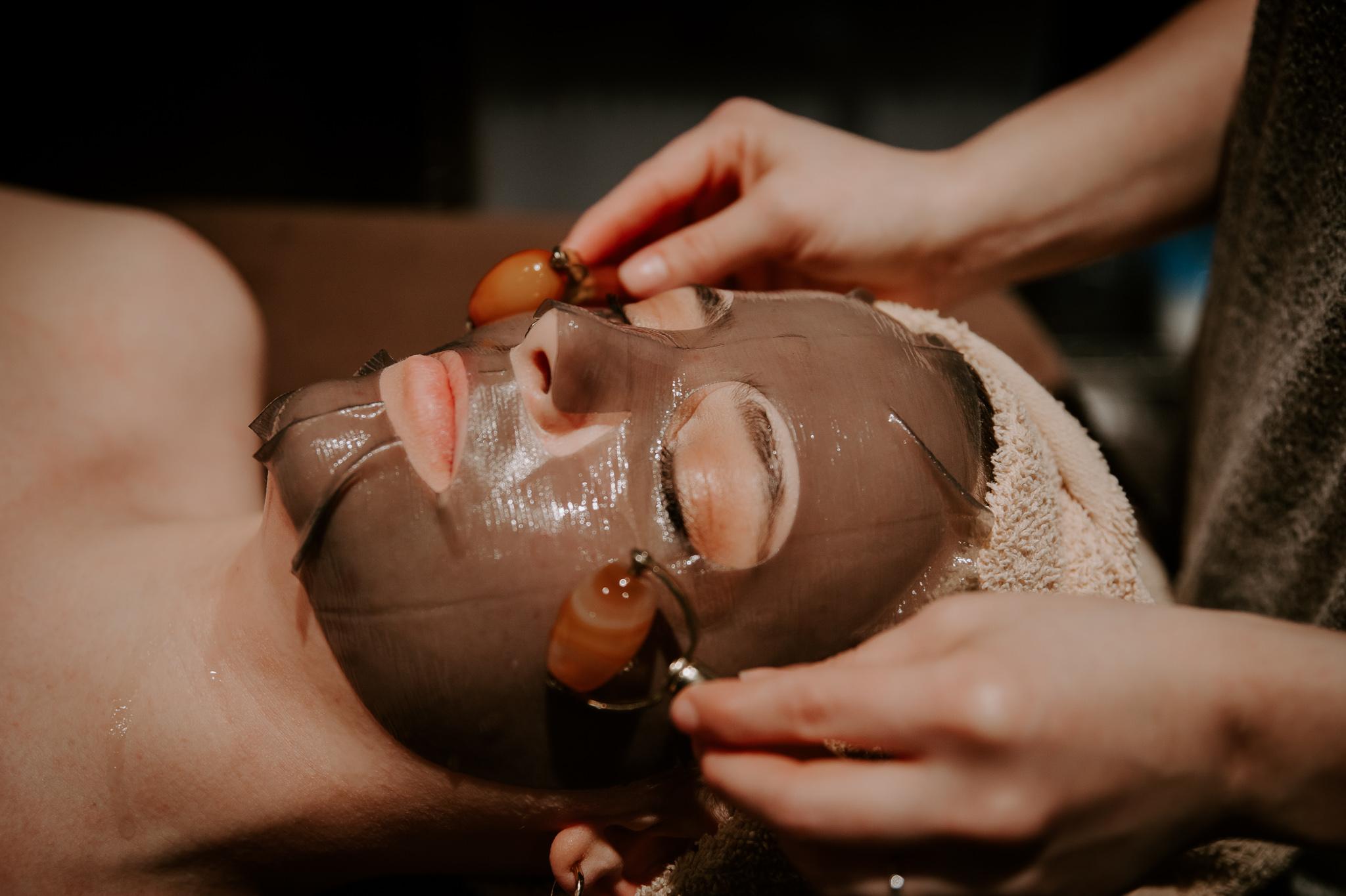 facial spa service at Garbo's Salon & Spa