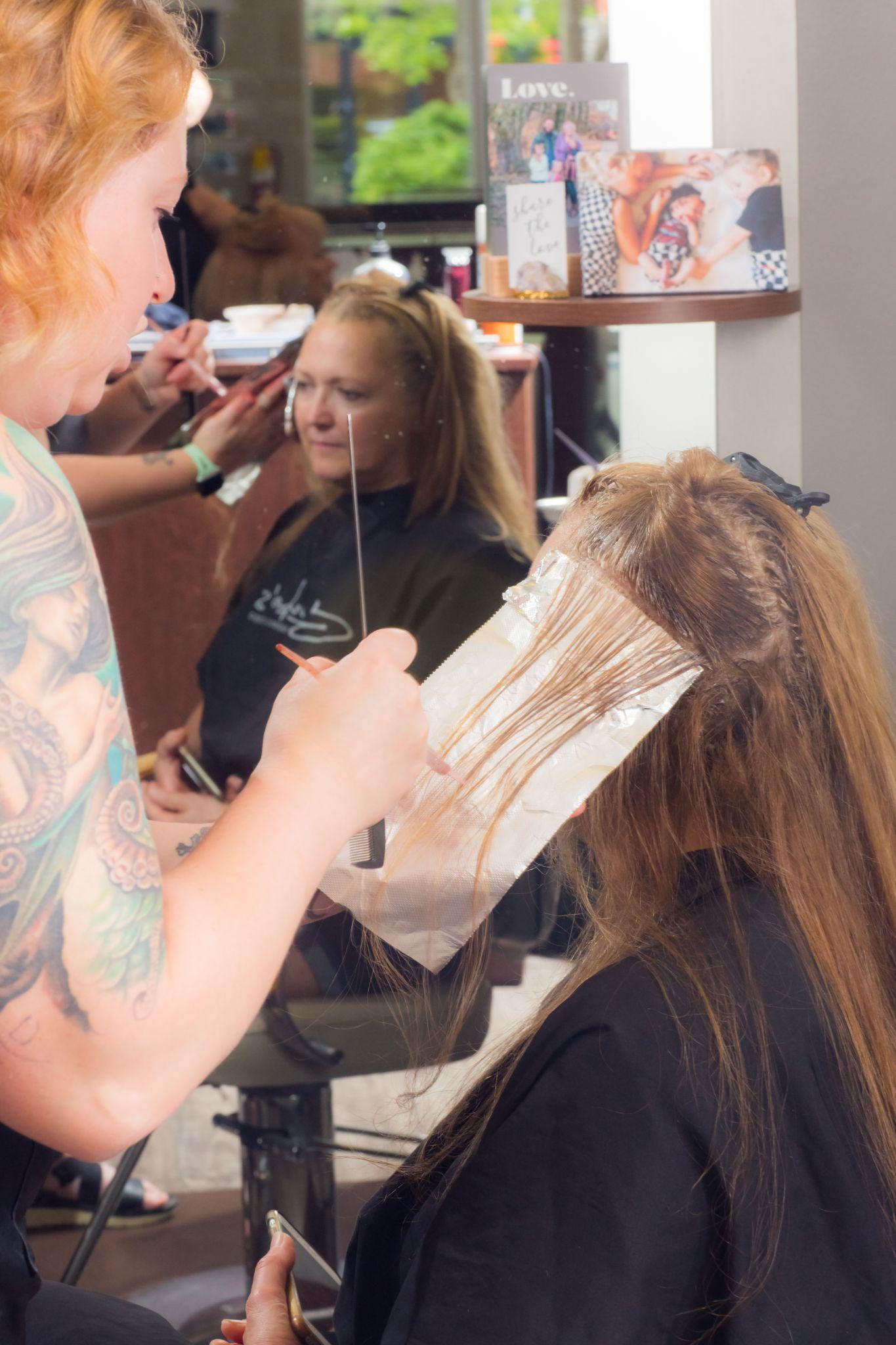 choosing the best hair color for your skin tone at Garbo's